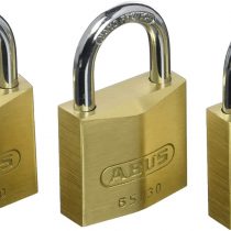 ABUS 65/30 Brass Padlock 30 mm Pack of 3 35118