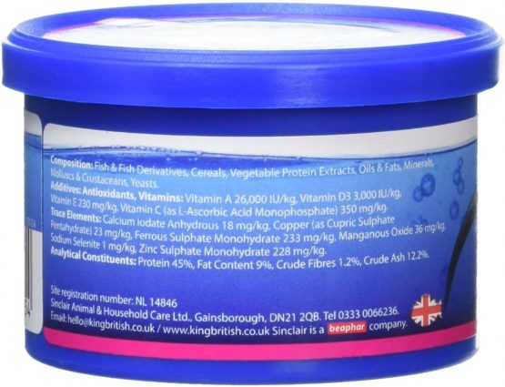 King British Tropical Fish Mini Pellet 45 g - Image 2