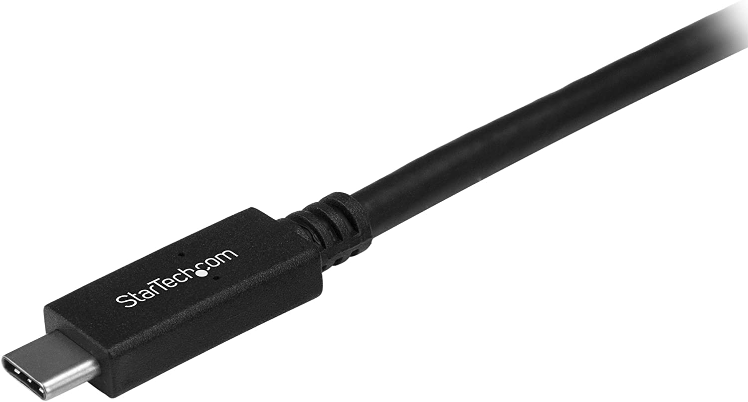 StarTech.com USB 3.1 Type C Cable - 6 ft / 2m - with Power Delivery (USB PD) - Power Pass Through Charging - USB Charger (USB315CC2M) - Image 2
