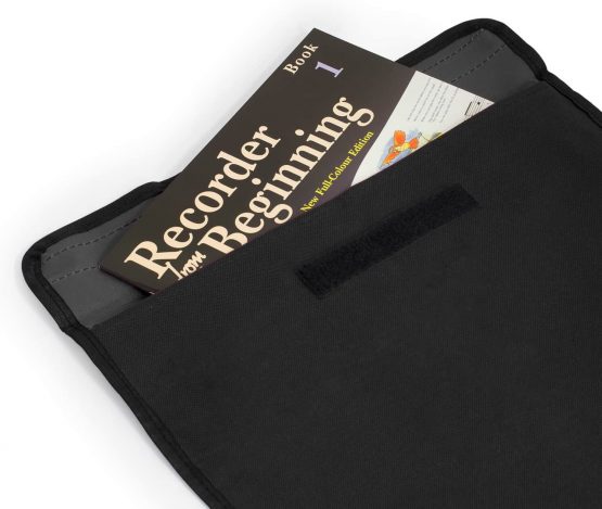 TIGER MSA63-BK Sheet Music Bag School Book Bag with Reflective Strip Black - Image 2