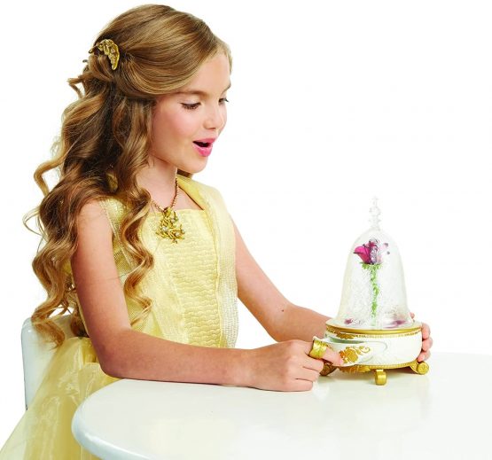 Beauty and the Beast Enchanted Rose Jewellery Box - Image 4