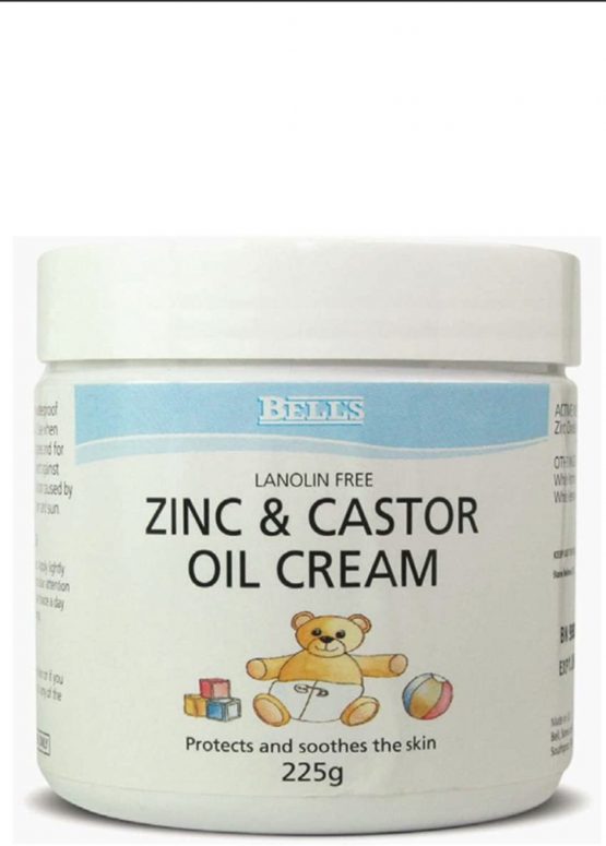 Bells Healthcare Zinc & Castor Oil Cream 225 g