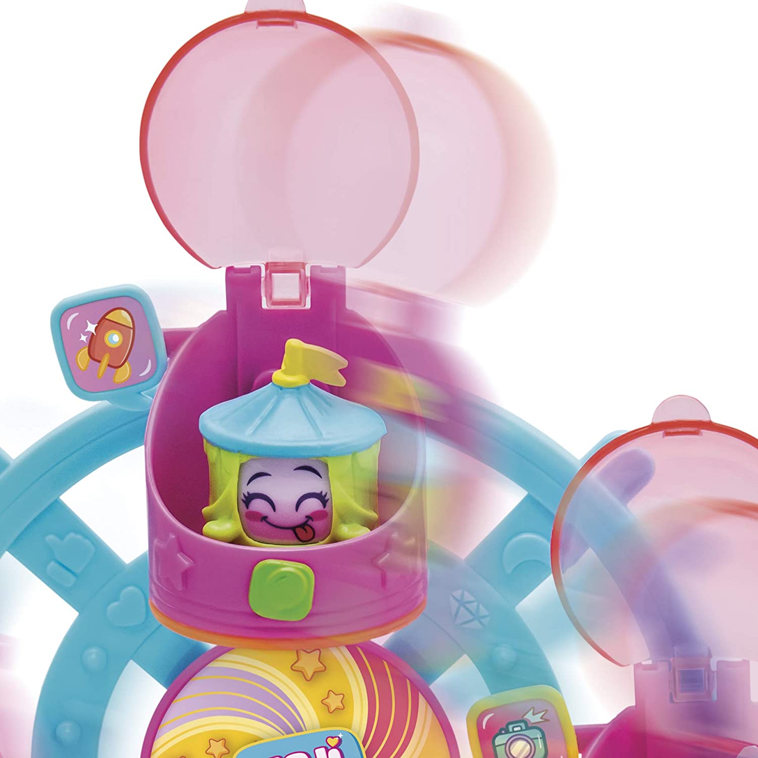 MOJI POPS, Ferrys Wheel (PMPSP114IN00) with 2 Exclusive Figures and Variety of Accessories, Assorted, ancho: 24 cm - Image 3