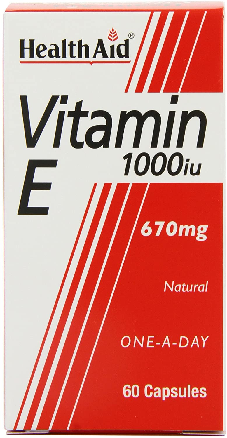 HealthAid Vitamin E 1000iu - 60 Capsules, 60 count (Pack of 1) - Image 3