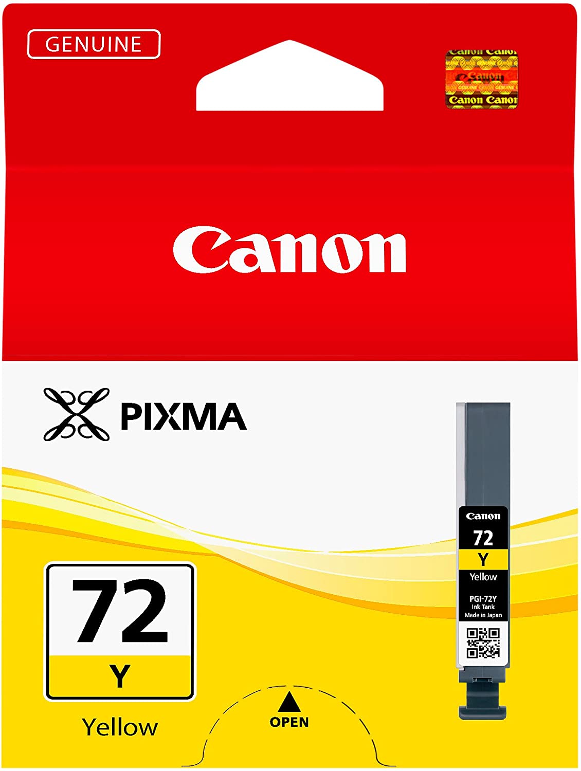 Canon 6406B001 Inkjet Cartridge - Yellow, 14 ml - Image 2