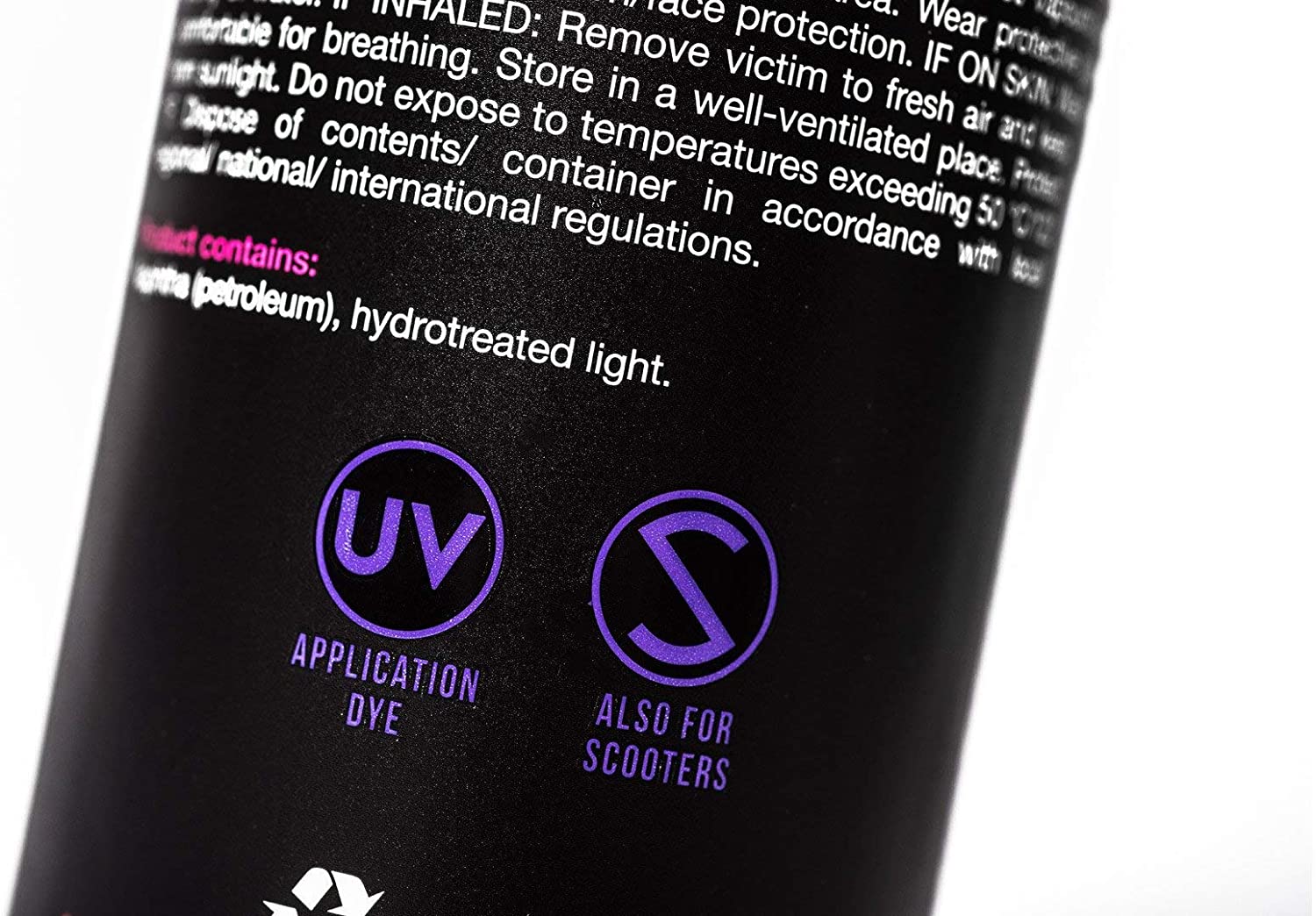 Muc-Off Motorcycle Wet Weather Chain Lube - High Performance Wet Chain Lubricant for Standard O, X, Z-Ring - On and Off Road - 400ml - Image 3