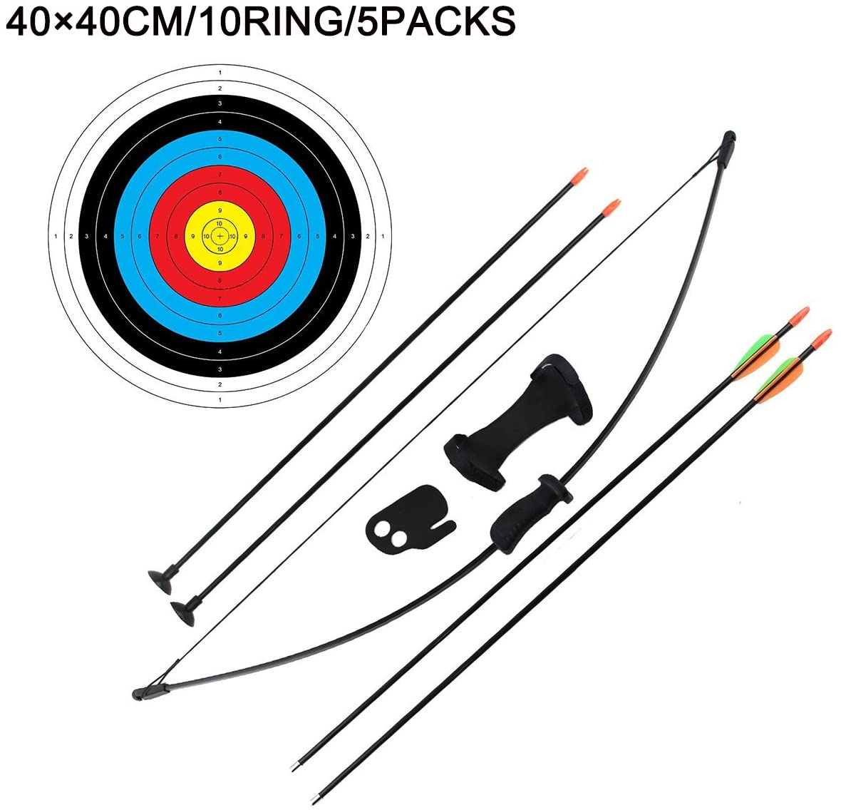 Outdoor Youth Recurve Bow and Arrow Set Children Junior Archery