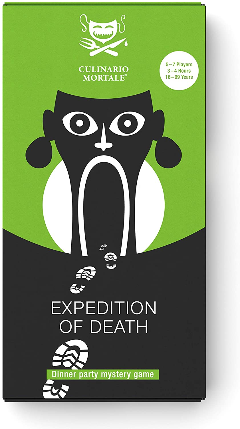 Culinario Mortale Expedition of Death - A Modern Murder Mystery Party Game for 5-7 Player, 8.98 x 4.53 x 0.71 inches