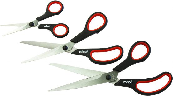 Rolson 64469 Scissor Set 140/200/250 mm - 3 Pieces - Image 2