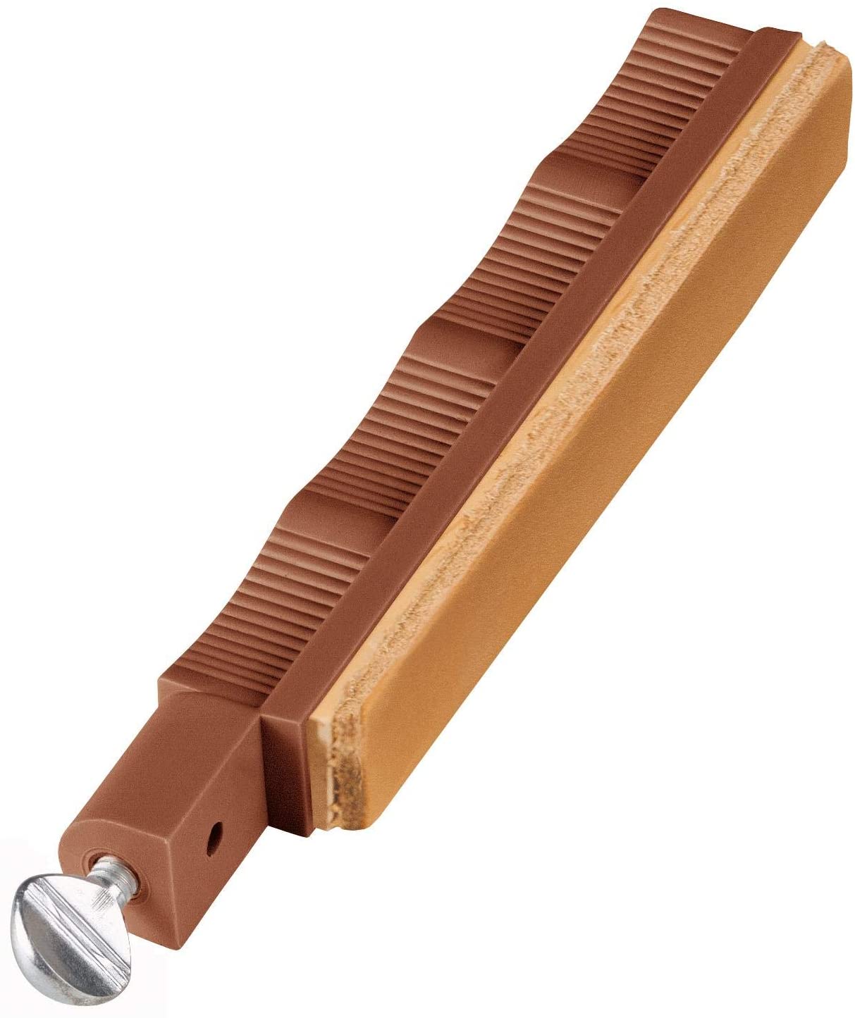 Lansky Sharpeners Outdoor Leather Stropping Hone available in Yellow