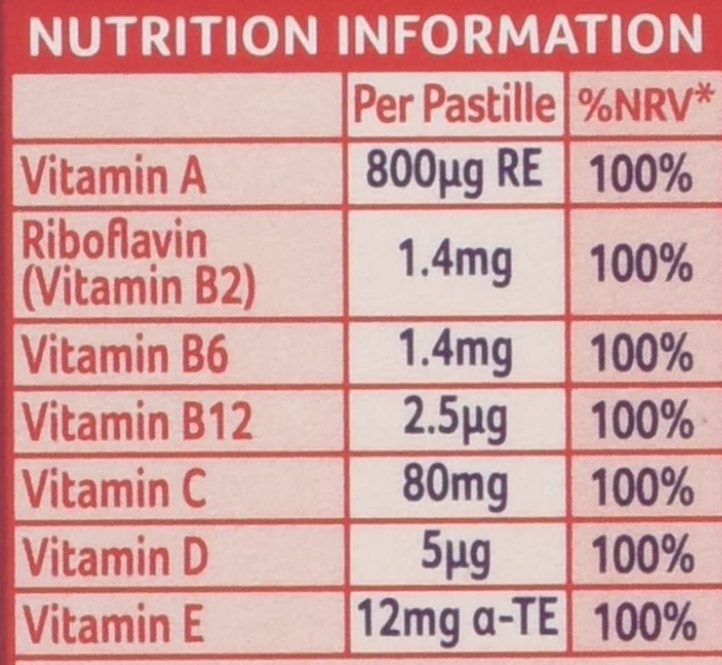 Bassetts Vitamins Adults Multivitamins Soft and Chewy Pastilles