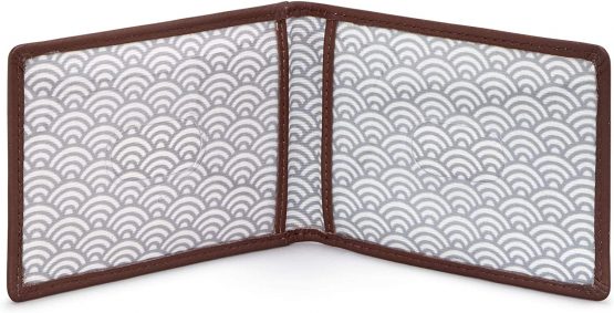 Puffin Island Leather Travel Pass Holder by Yoshi - Image 2