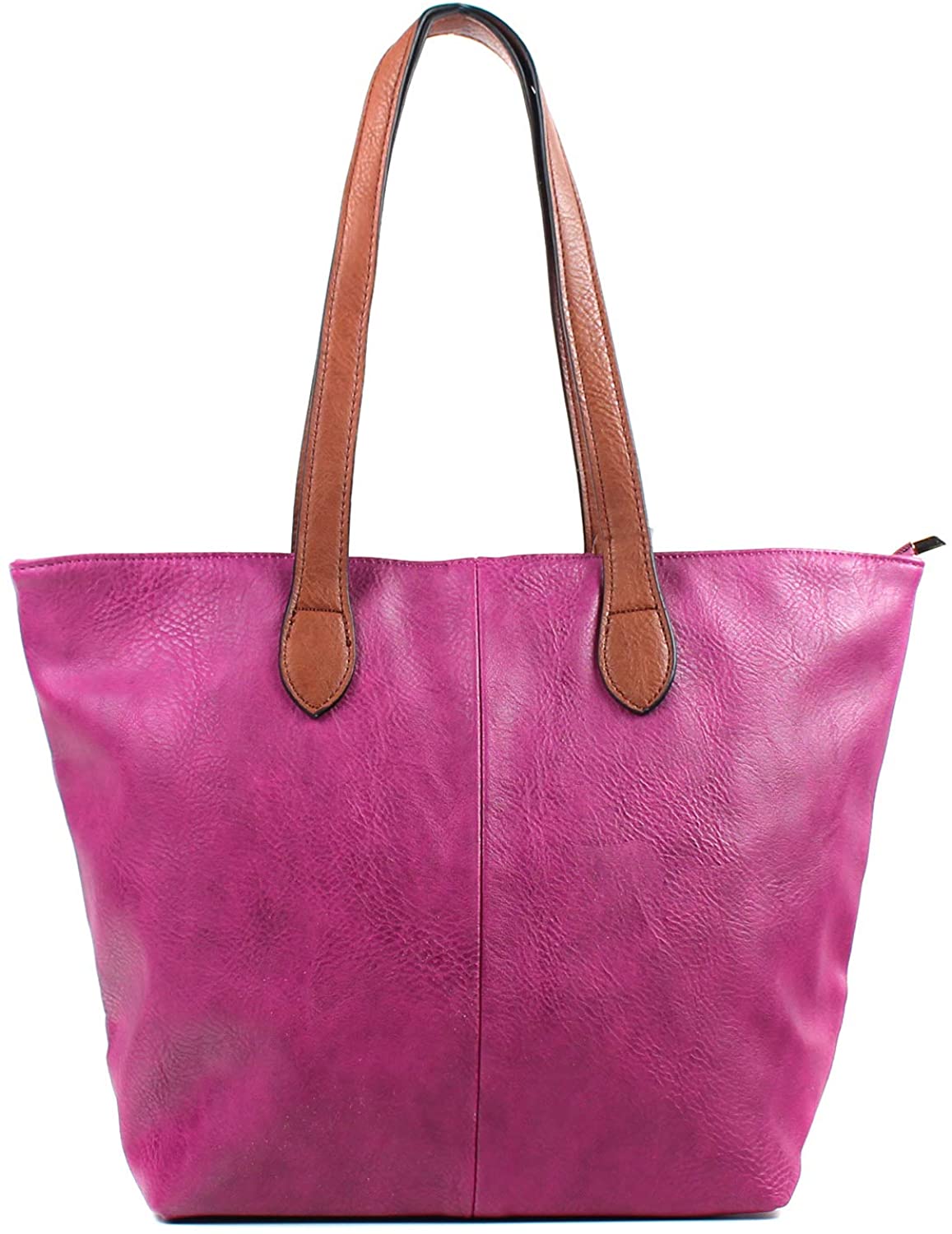 Aossta Womens Tote Bag Designer Handbag Daily Shoulder Bags Faux Soft Leather Lightweight Shopper Bags for Women - Image 4