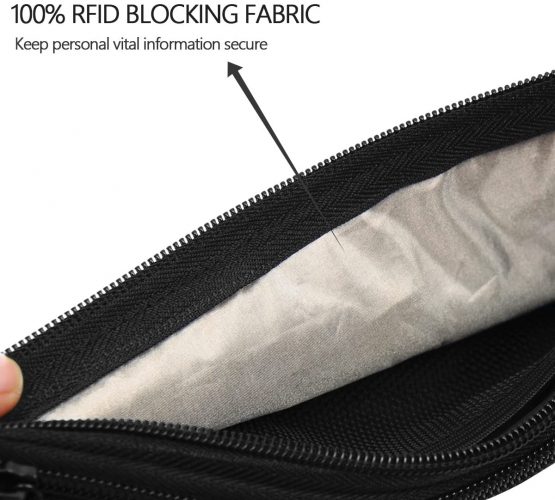 Ryaco Money Belt for Travelling - Hidden Security Pouch for Cards and Passports - RFID Breathable Material - Protect Your Cash - Image 2