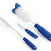 PetSafe Dog and Cat Water Fountain Cleaning Kit, 3 Brushes, Clean Drinkwell Pet Fountains and Fountain Pumps, Drinkwell