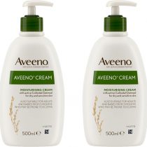 Aveeno Moisturising Cream Daily Care 500ml Pack of 2