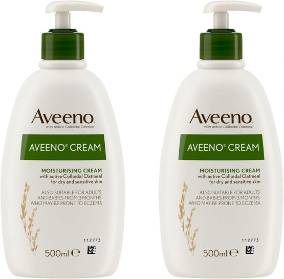 Aveeno Moisturising Cream Daily Care 500ml Pack of 2