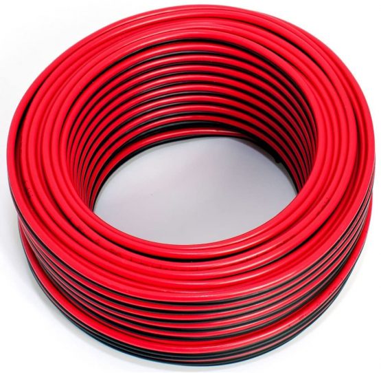 Loudspeaker Cable 2 x 1.50 mm² - 25 m - Red/Black - CCA - Audio Cable - Box Cable