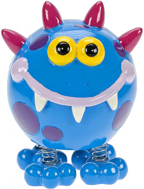 Cute Blue Monster Childrens Piggy Bank Money Box Gift for Boys or Girls - Image 4