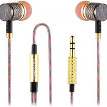 Betron YSM1000 Earphones, In-Ear Wired Headphones with Bass Driven Sound, Tangle-Free Wire, Noise Isolating