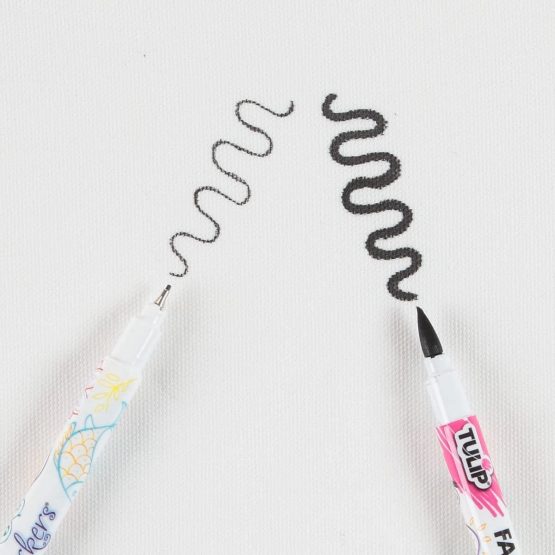 I Love To Create Tulip Dual-Tip Fabric Marker Set, Multi-Colour, 20.32 x 15.49 x 1.49 cm - Image 4