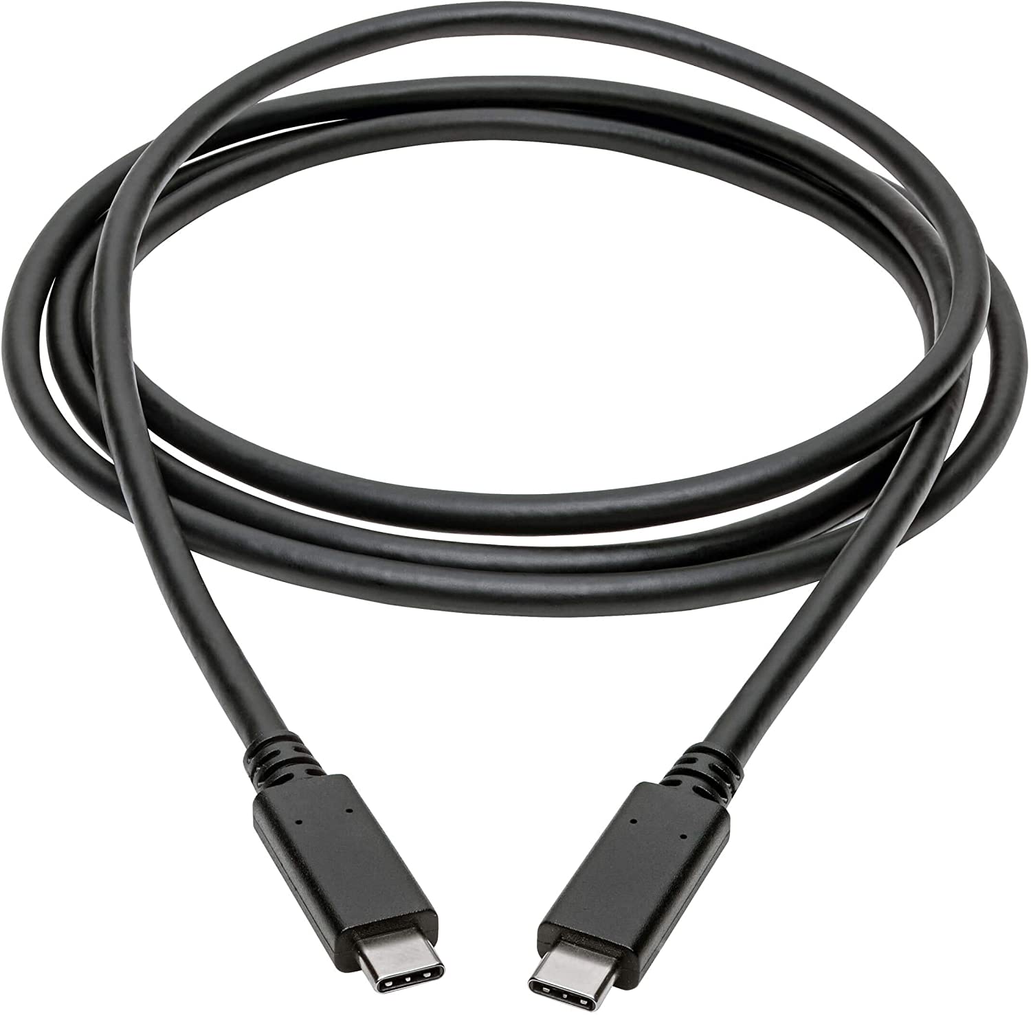 Tripp Lite USB 3.1 Gen 1 Cable, USB-IF Cert, 5 Gbps, USB-C Type C, Thunderbolt 3, (M/M), 1.83 m (U420-C06) - Image 2