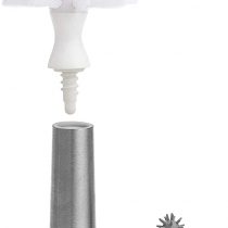 Munchkin Shine Stainless Steel Bottle Brush and Refill Brush Head