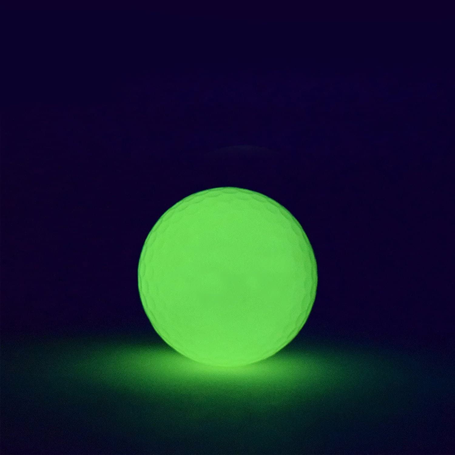 fluorescent golf ball