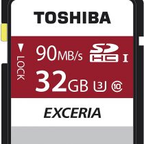 Kioxia Exceria N302 32GB SD Memory Card 90 MB/s 4K HD - THN-N302R0320E4