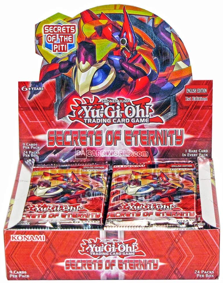 Yu-Gi-Oh Secrets of Eternity Booster Box, Red, Medium - Image 3