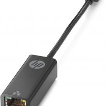 HP USB-C to RJ45 Ethernet Adapter (V7W66AA) black