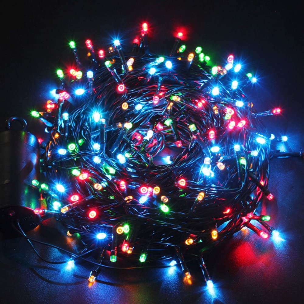 Solar String Lights Outdoor Led Fairy Lights Solar Fairy String Light for Garden Fence Home Christmas Tree Party Plaza 100 Led Multi-Colored - Image 2