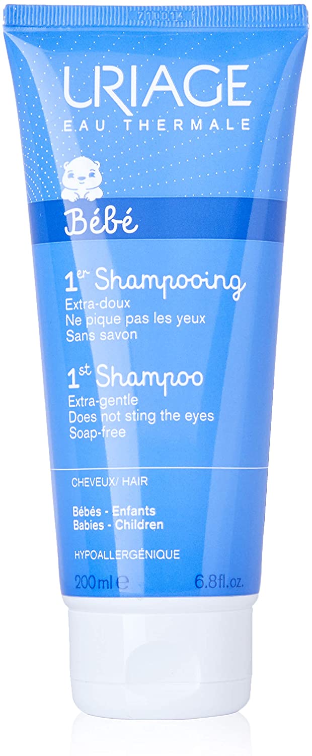 Uriage 1Er Shampooing Extra Gentle Soap-Free Shampoo for Children 200, 200 ml (Pack of 1)