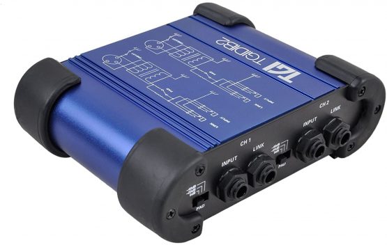TGI TGIDIB2 Dual Channel Direct Box, Blue - Image 2