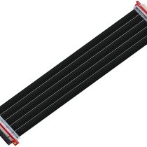 SilverStone SST-RC04B-400 - Premium PCI-E x16 Gen 3.0 Flexible Riser Ribbon Cable, EMI shielding, 40cm