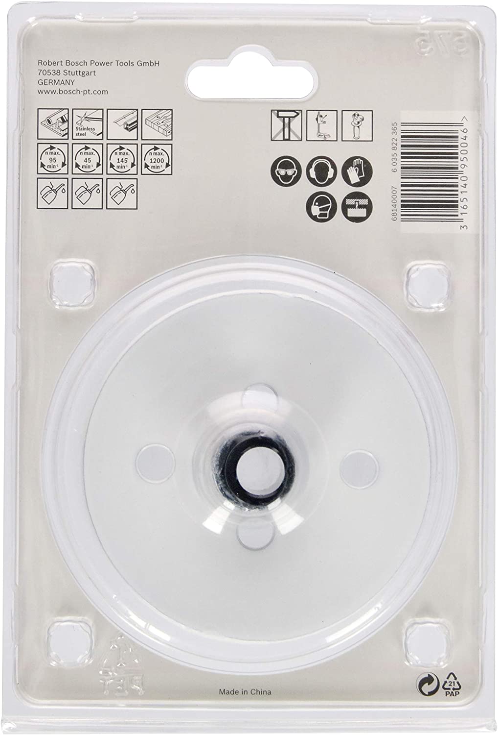 BOSCH Bi-Metal Hole Saw (for Wood and Metals 8% Cobalt Alloy, Progressive Tooth Design, diameter 89 mm, Accessory Drills) - Image 3