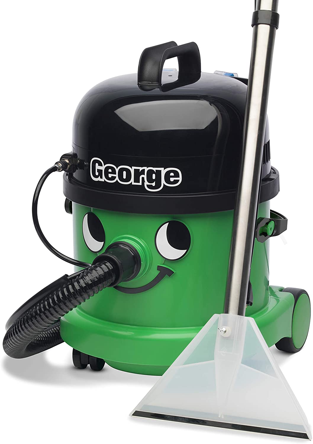 Henry W3791 George Wet and Dry Vacuum, 15 Litre, 1060 Watt, Green, Green / Black, 40 x 40 cm