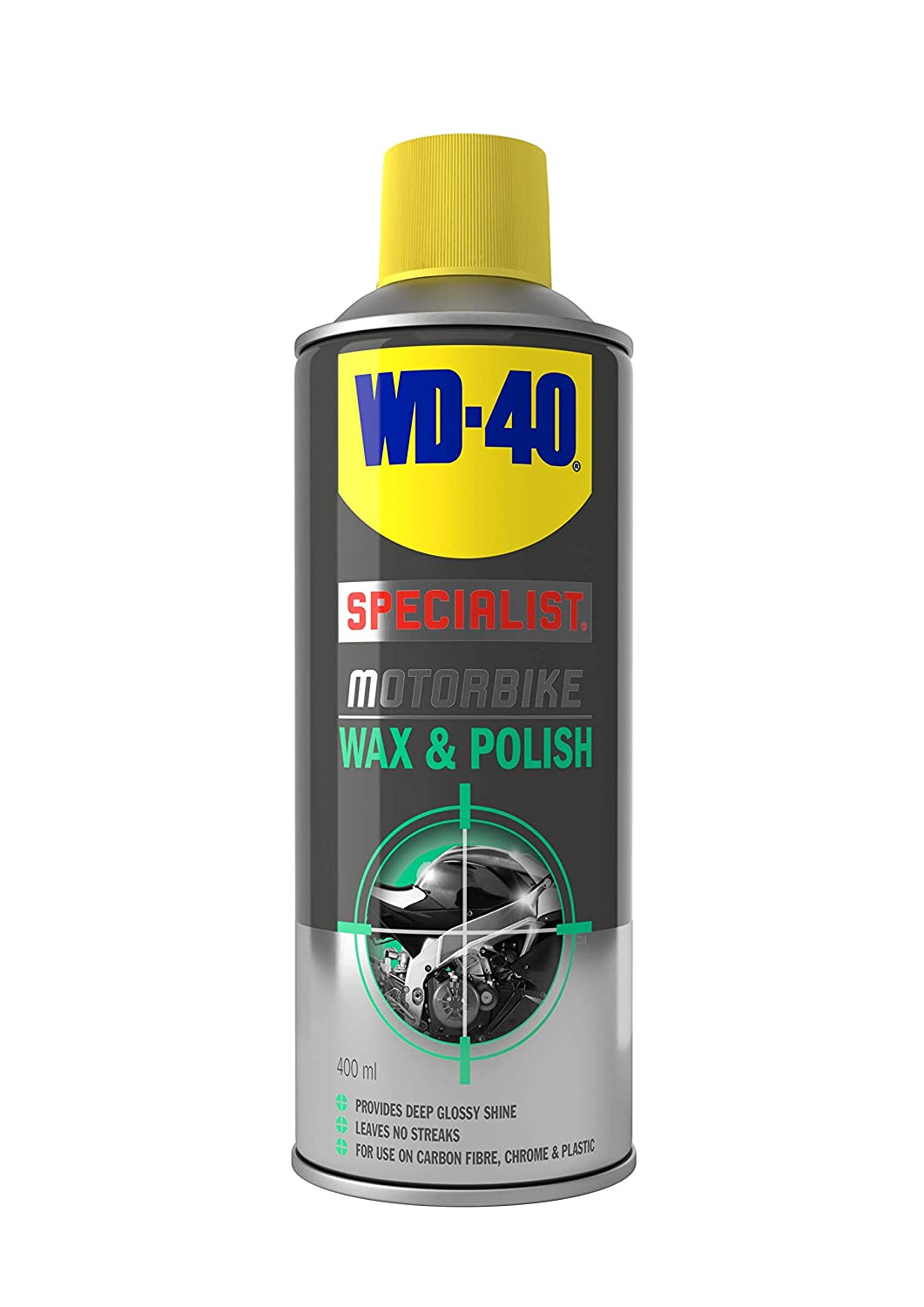 WD-40 Specialist Motorbike Wax and Polish, 400 ml