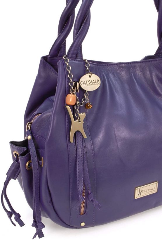 Catwalk Collection Handbags - Women's Leather Tote/Shoulder Bag - CAZ - Image 3
