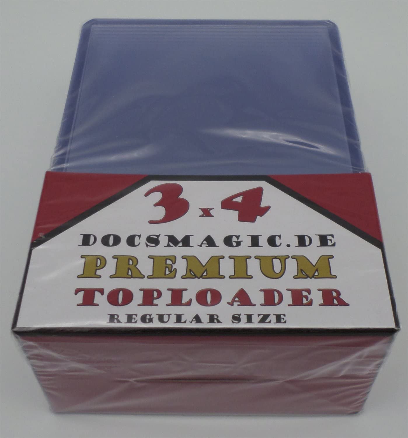 docsmagic.de 4 x 25 Premium Toploader - 3" x 4" - Standard Size - 70 x 96, 4 Packs, Standard 3 x 4 - Premium - Image 4