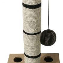 Dehner Tango Cat Scratching Post Approx. 52 x 25.5 x 25.5, sisal, light brown/beige