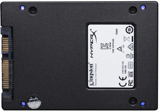 HyperX SHFR200/480G FURY SSD RGB Stand-Alone Drive - Image 3