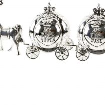 Widdop Bingham Silver Plated Cinderella Carriage, 200 g