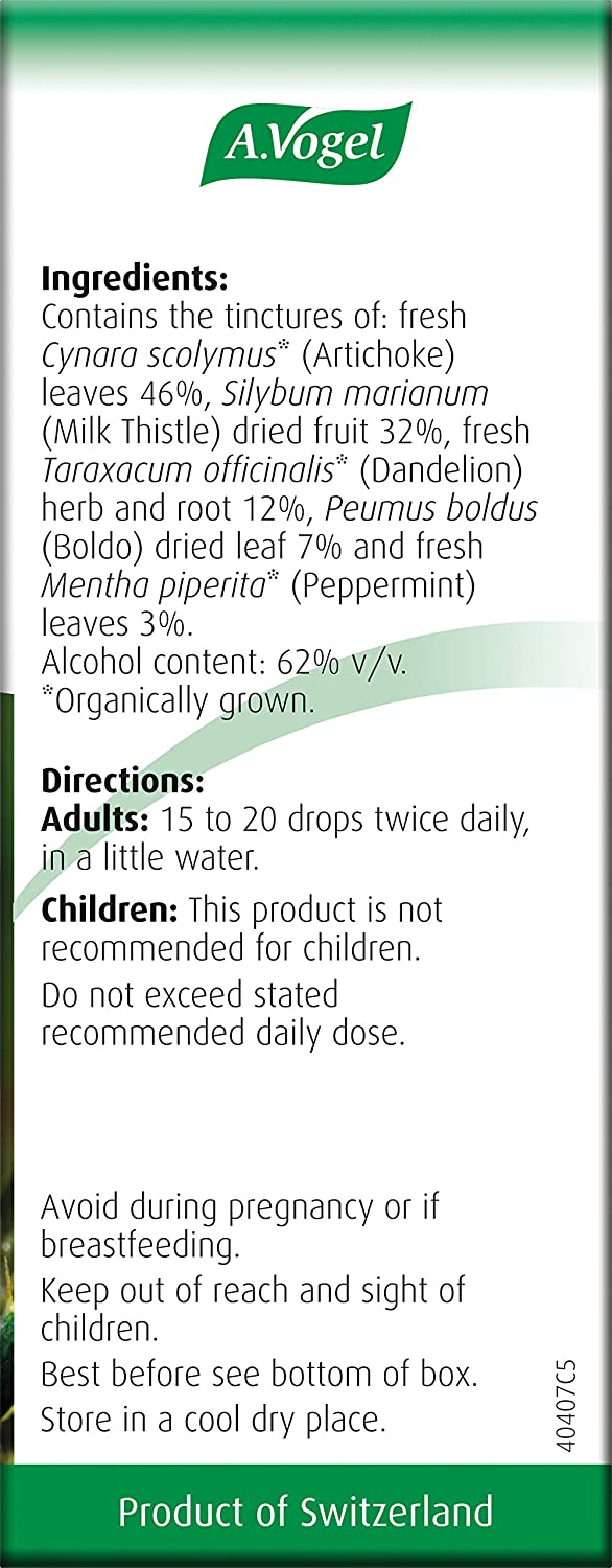 A.Vogel Milk Thistle Complex Drops 100 ml, Green, 100 ml (Pack of 1) - Image 3