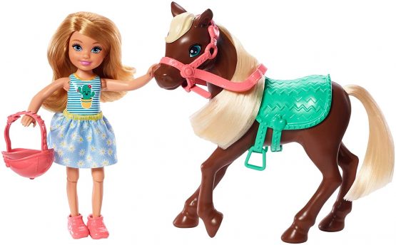 Barbie Club Chelsea Doll and Pony
