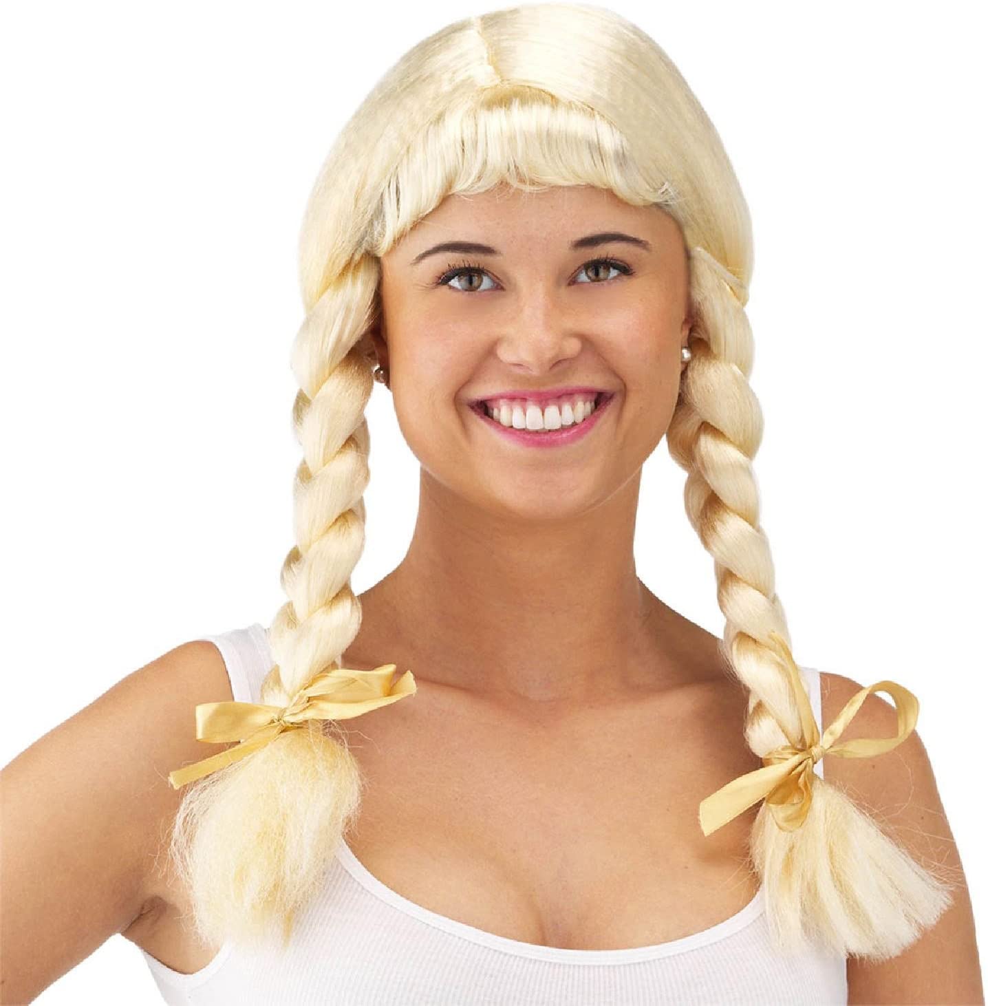 Folat - Heidi Light Blonde Wig - One Size
