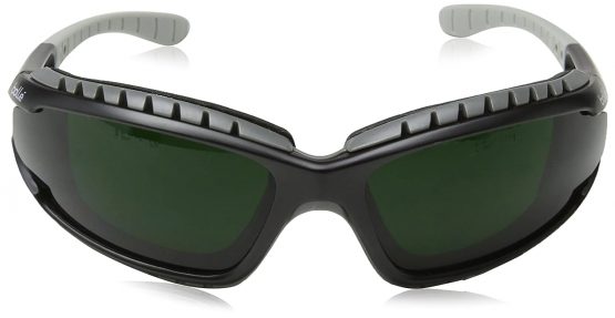 Bolle TRACWPCC5 Tracker Glasses Nylon Welding Shade Anti-Scratch Lens, Black - Image 2