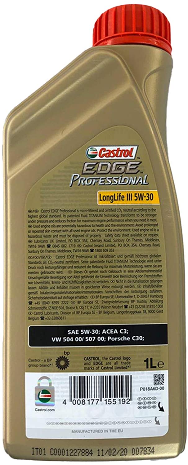 Castrol Edge Professional 5 W-30 Longlife III, 1 l - Image 2
