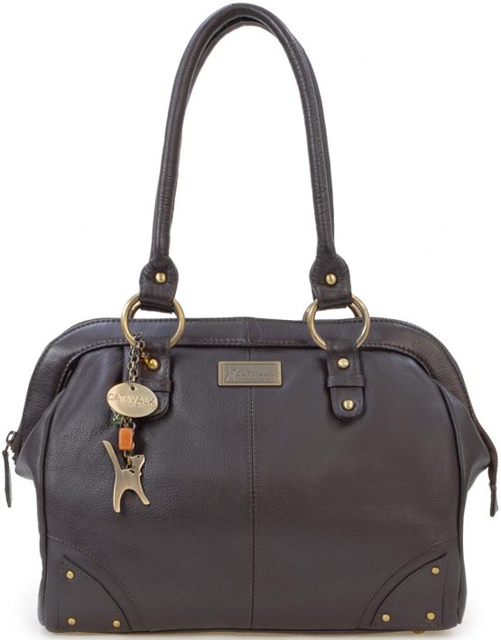 Catwalk Collection Handbags - Women's Leather Tote/Shoulder Bag - DOCTOR BAG