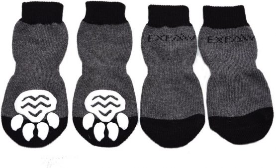 EXPAWLORER Anti-Slip Dog Socks for Indoor Wear, Paw Protection - Image 3